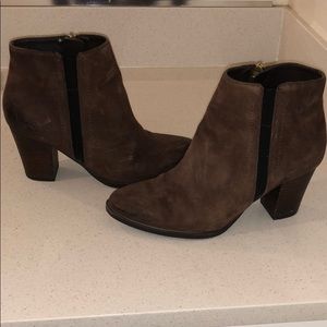 Brown booties!